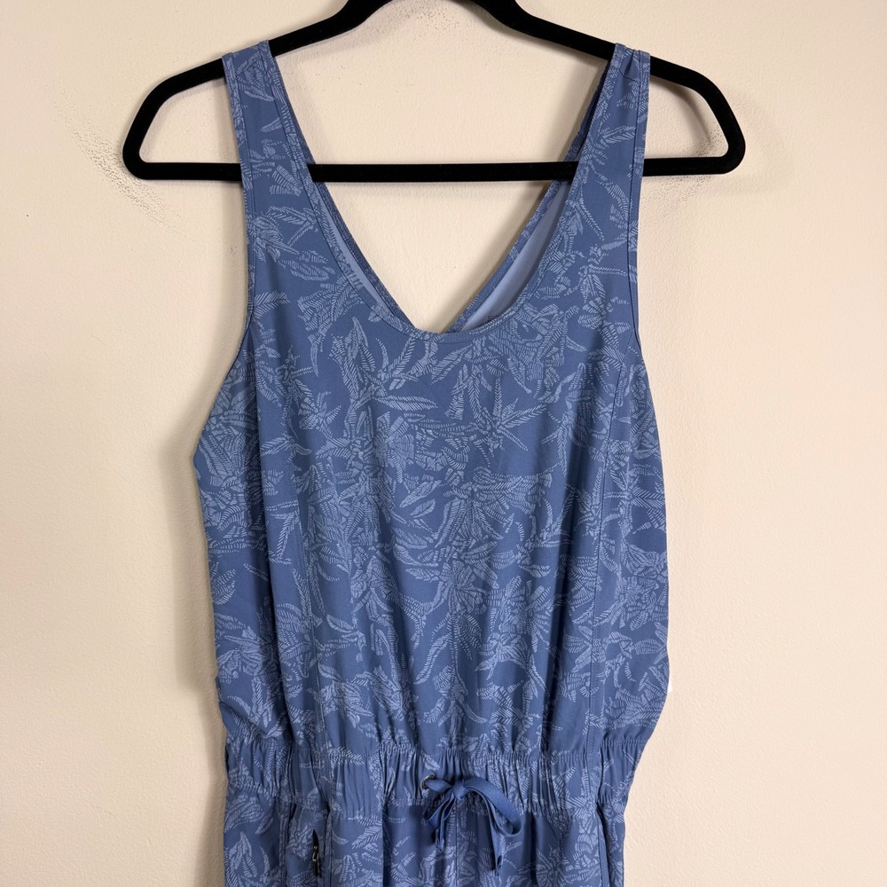Patagonia Fleetwith Romper Monkey Flower Current Blue 56995 Womens Small - Picture 5 of 9
